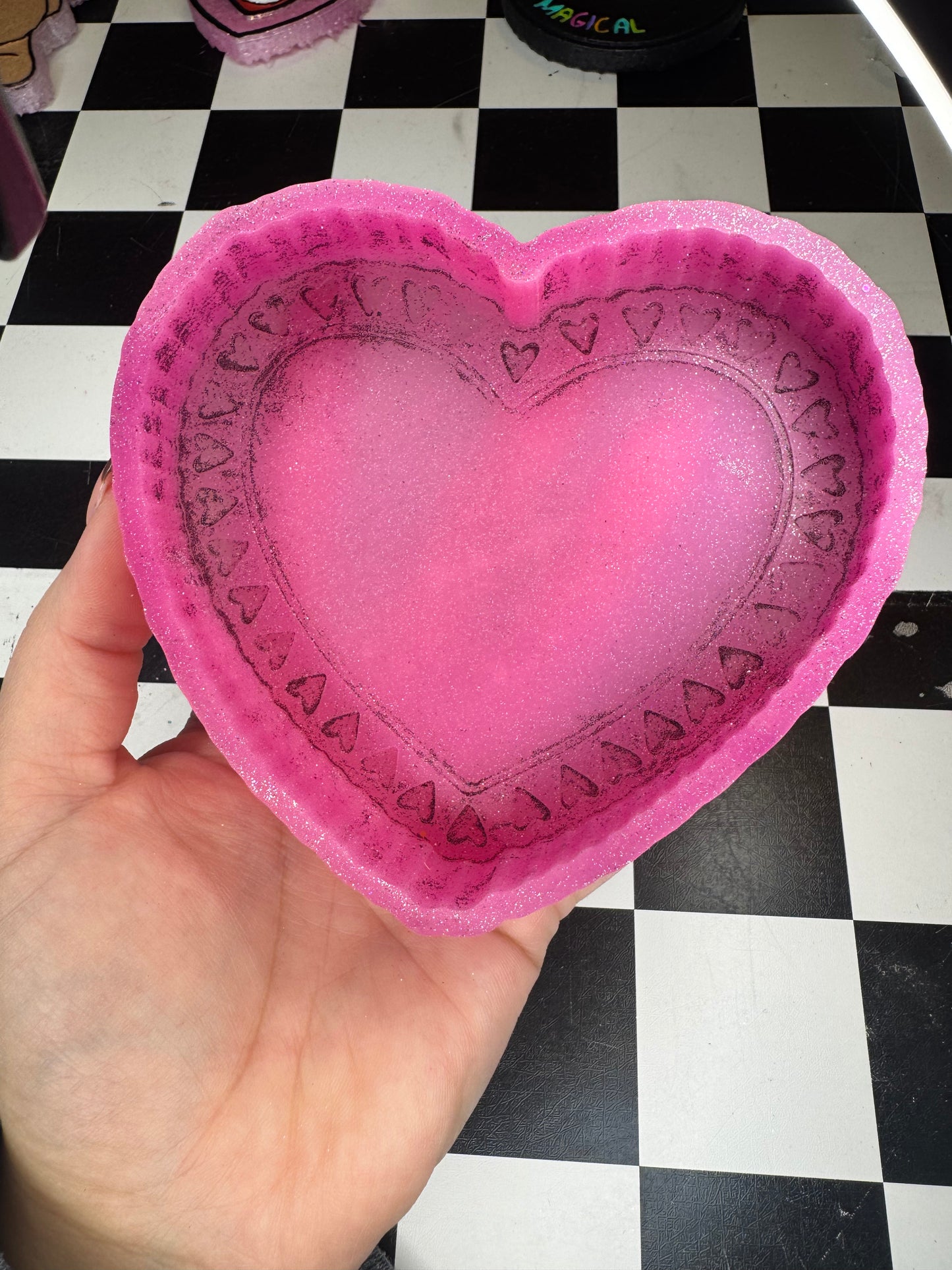 Heart Frame - Red River
