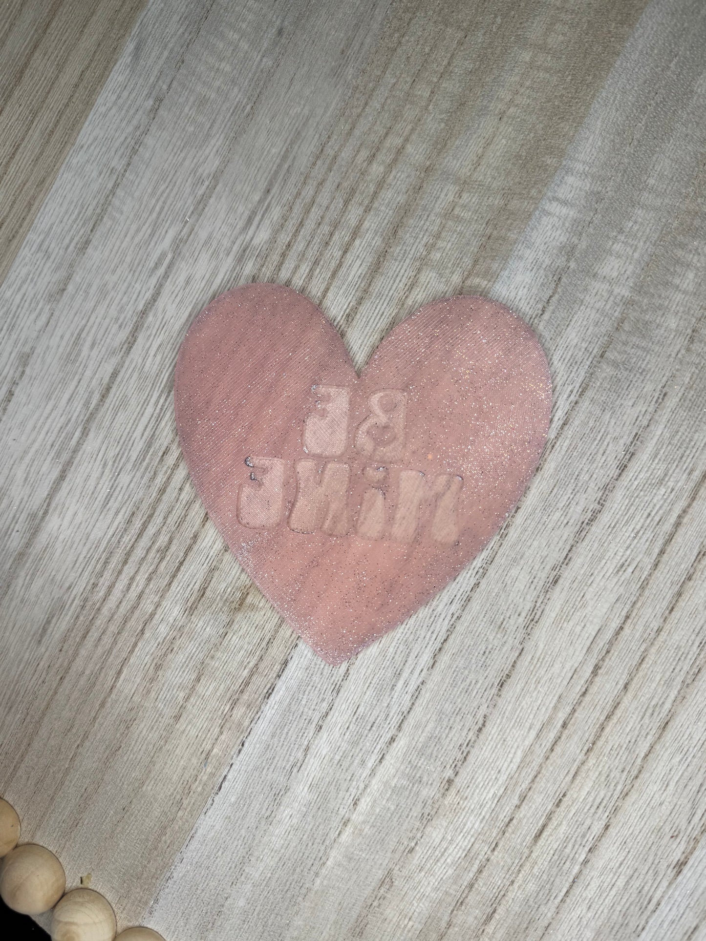 Be Mine Heart Insert - ABC