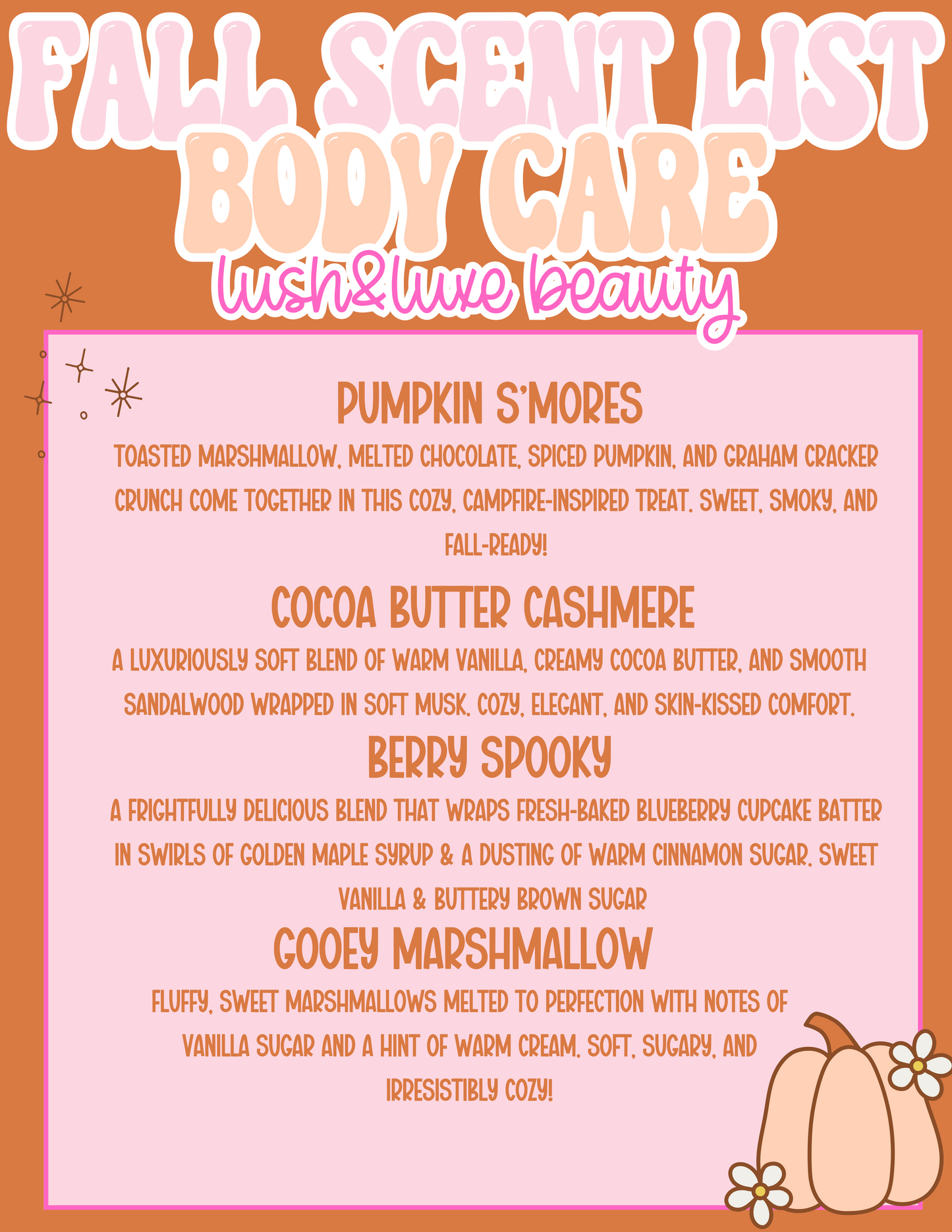 Fall Lush Glow Body Nectar