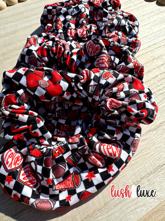 Texas Tech Scrunchie
