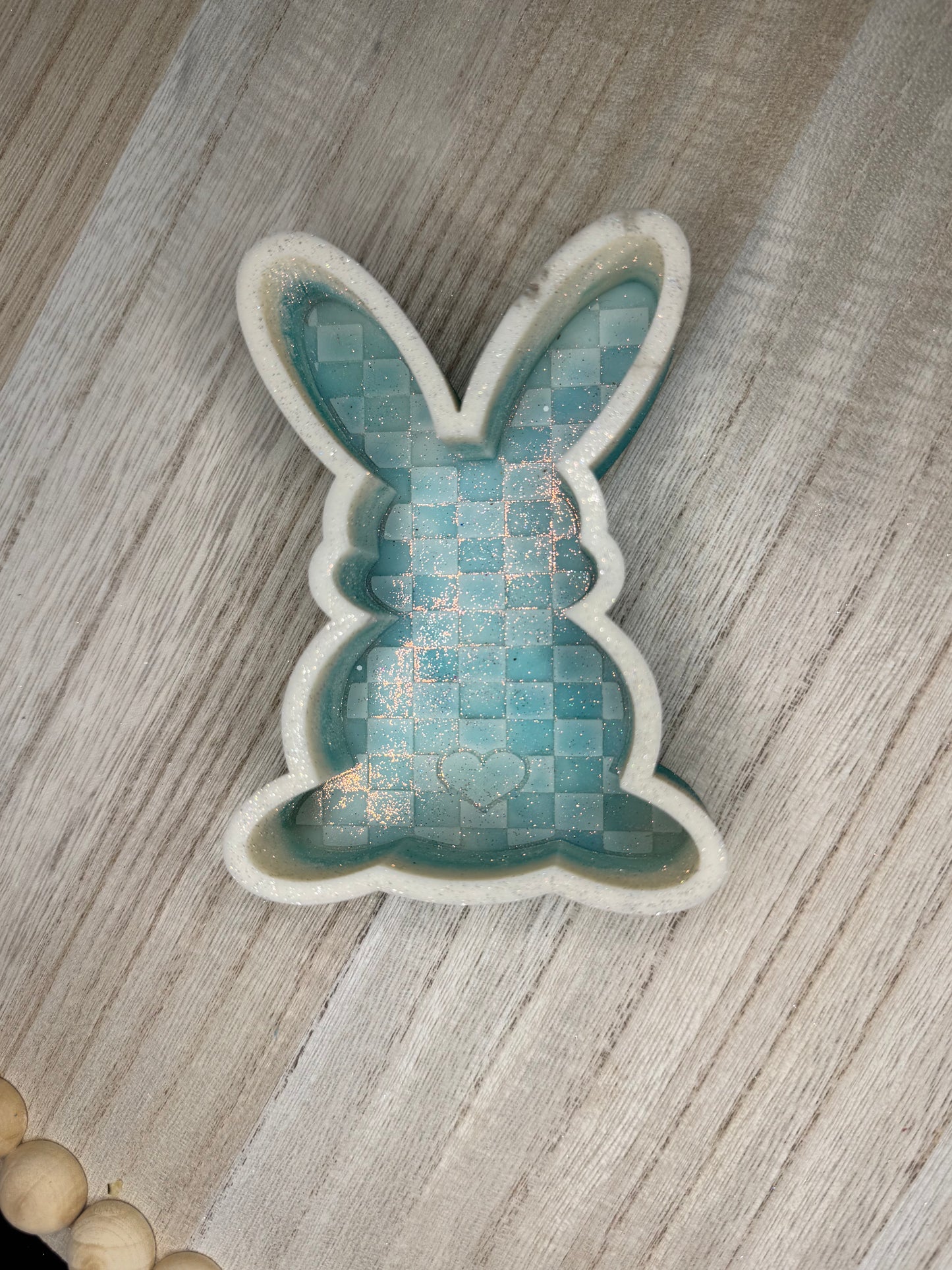 Checkered Easter Bunny - Sunshine